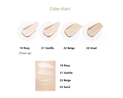 BB crema No.21 Vaniglia Perfect Blanc SPF50+ PA+++ Missha