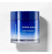 Crema viso all'acido ialuronico Super Aqua Ultra Hyaluron 70 ml Missha