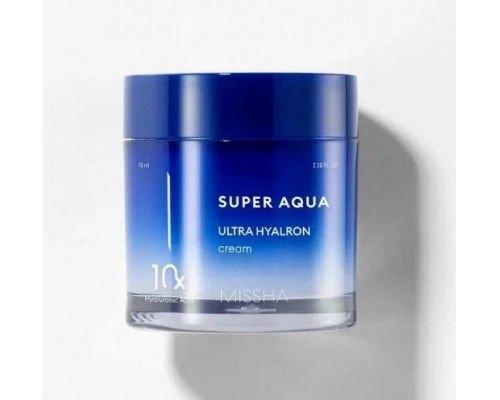 Crema viso all'acido ialuronico Super Aqua Ultra Hyaluron 70 ml Missha