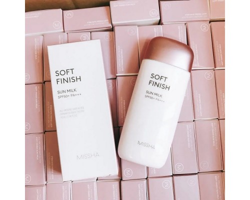 Latte solare Soft Finish SPF50+ PA+++ All Around Safe Block Missha