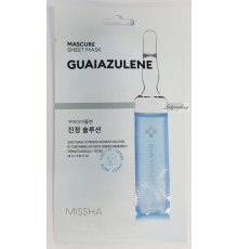 Maschera in tessuto calmante al Guaiazulene Missha