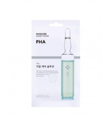 Maschera in tessuto esfoliante con acido PHA Missha