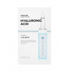 Maschera in tessuto idratante all'acido ialuronico Missha