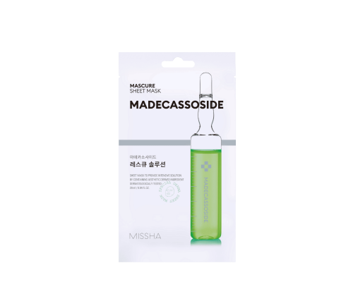 Maschera in tessuto riparatrice al madecassoside Missha