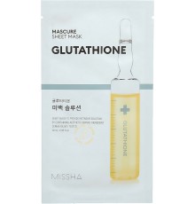 Maschera in tessuto schiarente al glutatione Missha