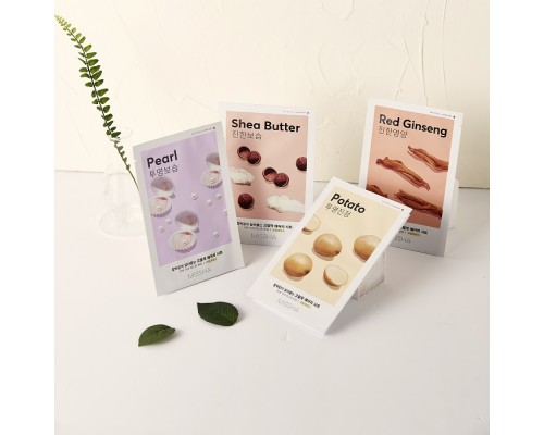 Одноразовая тканевая маска для лица с маслом ши Airy Fit Missha