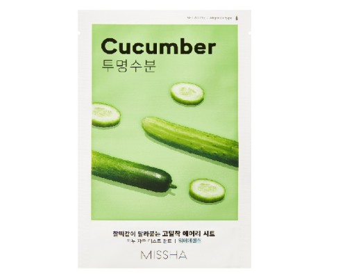 Maschera in tessuto al cetriolo Airy Fit Missha