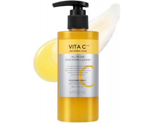 Schiuma detergente Vita C Plus All in One Pack Missha