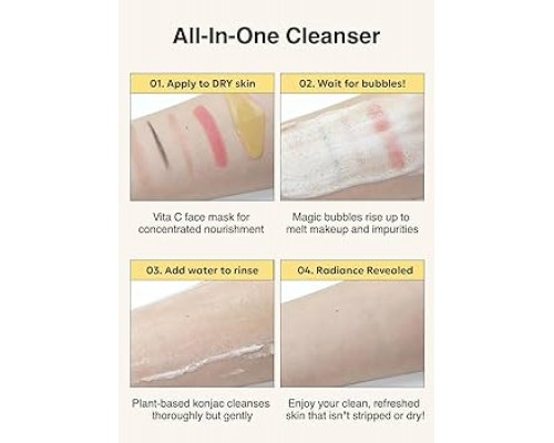 Schiuma detergente Vita C Plus All in One Pack Missha