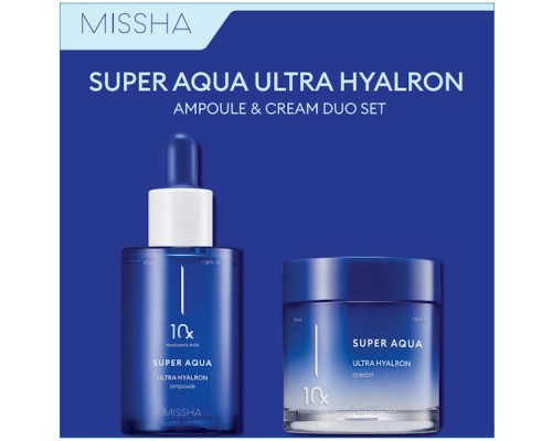 Set doppio all'acido ialuronico Super Aqua Missha