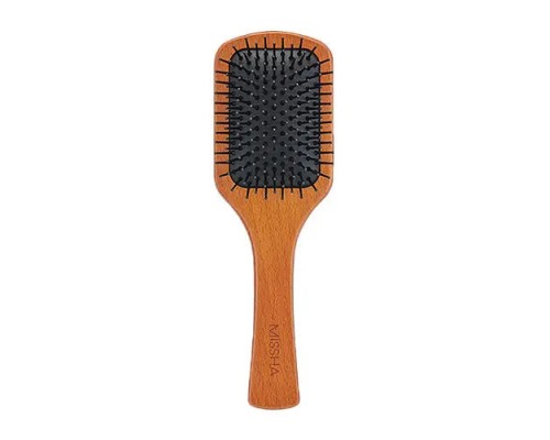 Spazzola per capelli a paletta in legno Missha