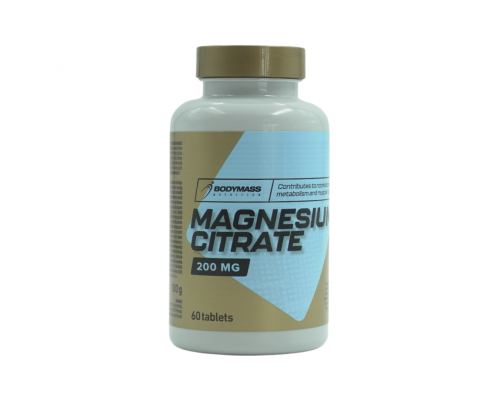 Magnesio citrato 200 mg Bodymass Nutrition