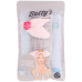 Fascia cosmetica per capelli rosa Betty's