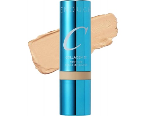 Fondotinta in stick idratante al triplo collagene No.21N SPF50+ PA++++ Enough