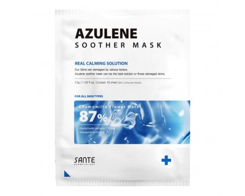 Maschera lenitiva all'azulene Dr.Sante