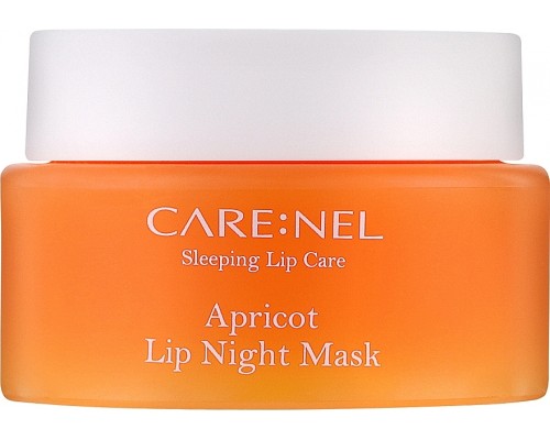 Maschera notte per le labbra all'albicocca Carenel 
