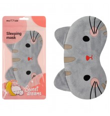 Mascherina per dormire Gattino grigio Sweet Dreams Me Shu