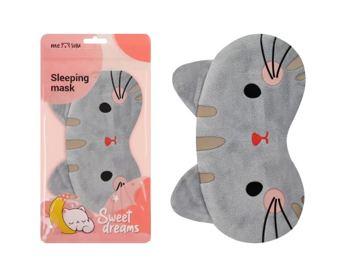 Mascherina per dormire Gattino grigio Sweet Dreams Me Shu