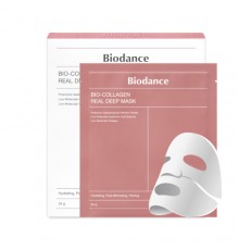 Set 4 maschere notte idrogel al collagene Bio Real Deep BioDance