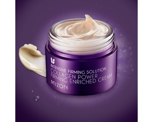 Crema ricca rassodante potente al collagene Mizon