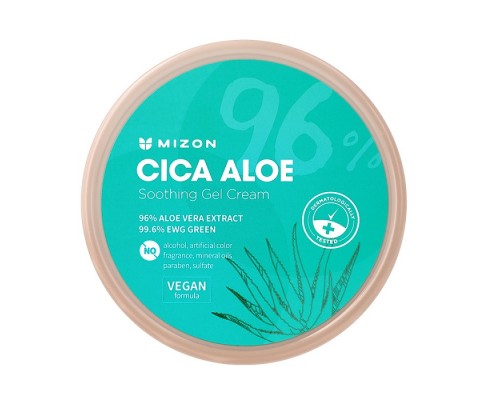 Crema in gel lenitiva alla centella asiatica e aloe Mizon