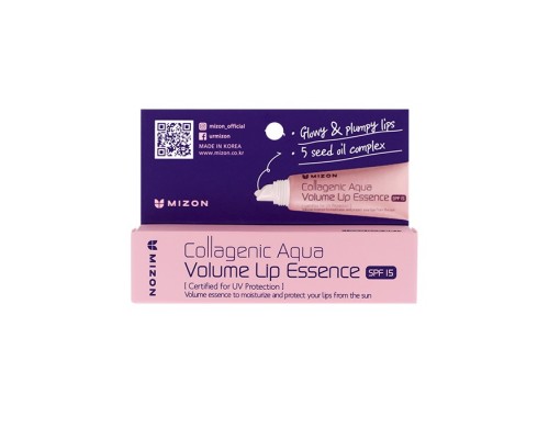 Essenza labbra volumizzante all'acqua e collagene SPF15 Mizon