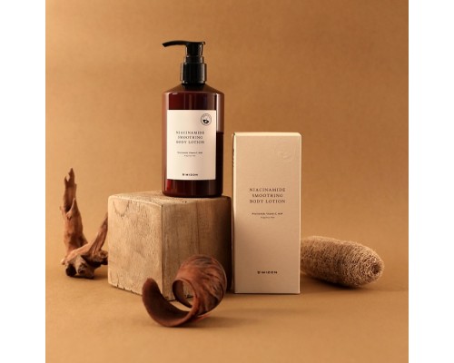 Lozione corpo lenitiva a niacinamide Mizon