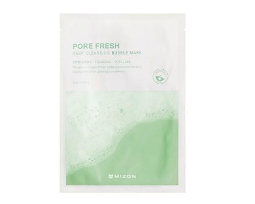 Maschera Bubble per pulizia profonda Pore Fresh Mizon