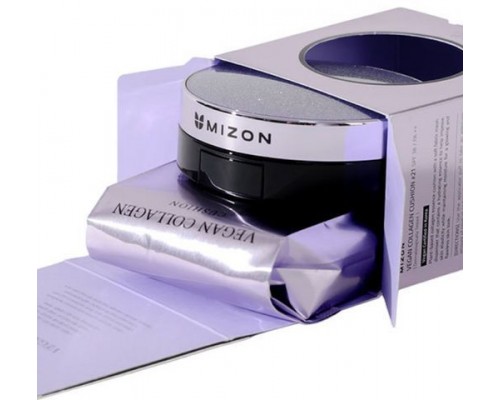 Cushion №21 al collagene vegano SPF38 PA++ con ricarica Mizon