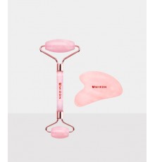 Set di roller per massaggio facciale e Gua-Sha Mizon