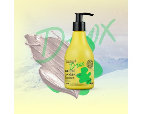 Balsamo capelli naturale D-tox per pulizia profonda Hair Evolution Natura Siberica
