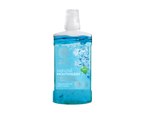 Collutorio naturale con menta fresca e calcio attivo Natura Siberica