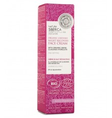 Crema viso notte antiage e riparatrice certificata organica Natura Siberica