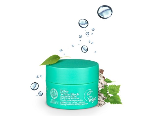 Gel-crema viso idratante Polar White Birch Bereza Siberica