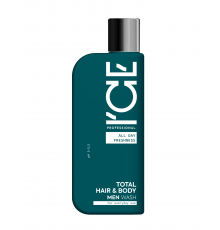 Detergente corpo e capelli per uomo per l'uso quotidiano ICE professional by Natura Siberica