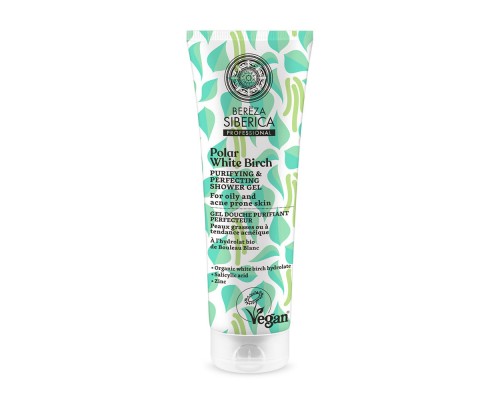 Gel doccia antiinfiammatore e purificante Polar White Birch Bereza Siberica