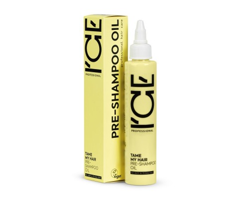 Olio pre-shampoo per capelli ricci Tame My Hair ICE professional by Natura Siberica