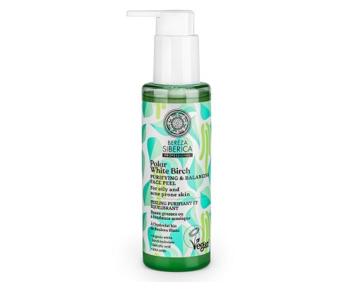 Peeling viso equilibrante e purificante Polar White Birch Bereza Siberica