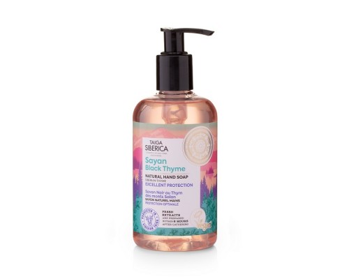 Sapone mani naturale al timo siberiano Ottima Protezione Taiga Siberica