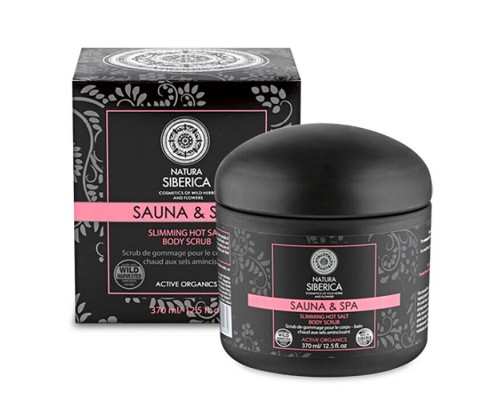 Scrub corpo rassodante e modellante riscaldante al sale Sauna & Spa Natura Siberica