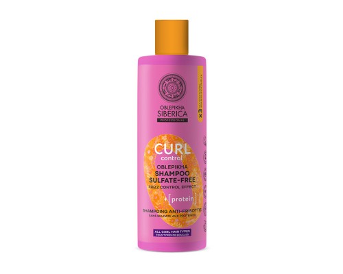 Shampoo per controllo dei ricci all'olivello spinoso senza solfati Oblepikha Siberica