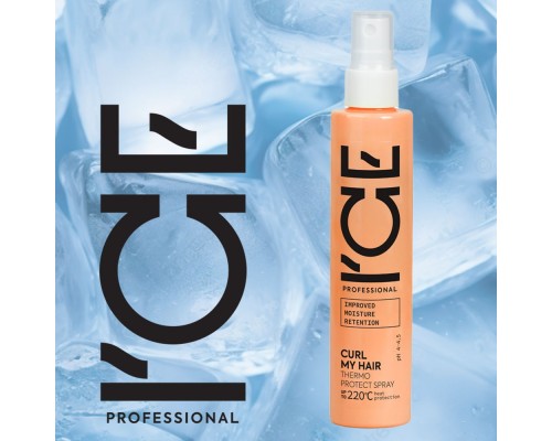 Spray termo protettivo per capelli Curl My Hair ICE professional by Natura Siberica