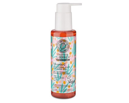 Gel detergente viso alla vitamina C Oblepikha C-Berrica