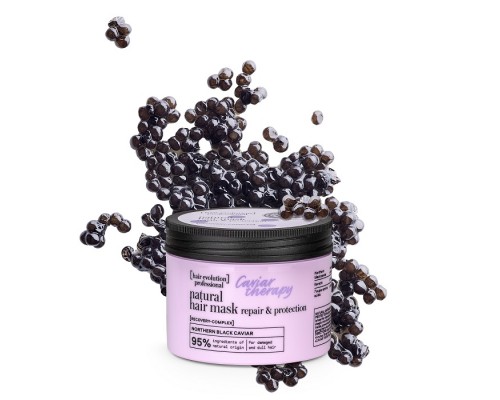 Maschera capelli naturale Terapia Caviale per riparazione e protezione Natura Siberica