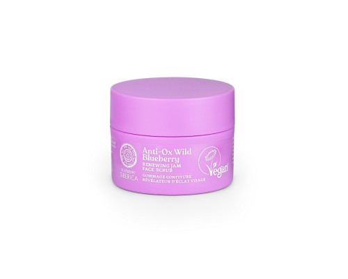 Scrub-marmellata viso antiossidante rigenerante al mirtillo Anti-OX Wild Blueberry Natura Siberica