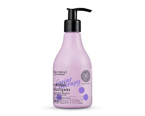 Shampoo capelli naturale Terapia Caviale per riparazione e protezione Natura Siberica