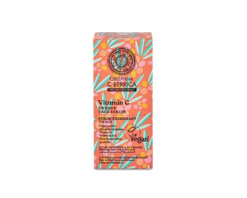 Siero viso energizzante alla vitamina C Oblepikha C-Berrica Natura Siberica