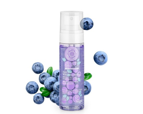 Антиоксидантный увлажняющий тонер-мист для лица с черникой Anti-OX Wild Blueberry Natura Siberica 