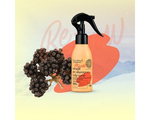 Spray per cuoio capelluto pre-shampoo naturale Re-Grow per rinforzare e stimolare la crescita Hair Evolution Natura Siberica