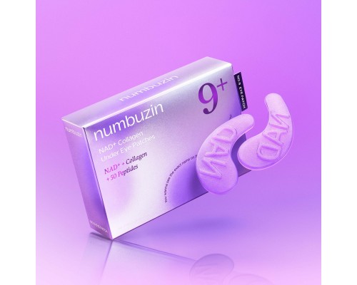 5 patch contorno occhi al collagene e NAD+ No.9 Numbuzin 